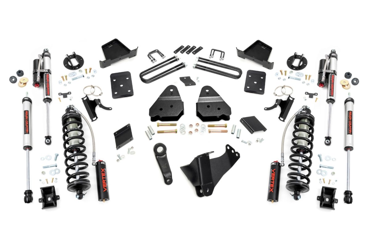 Ford F-250 Super Duty Suspension Lift Kit - Rough Country - 4.5 Inch Lift Kit | OVLD | C/O Vertex - '15-'16